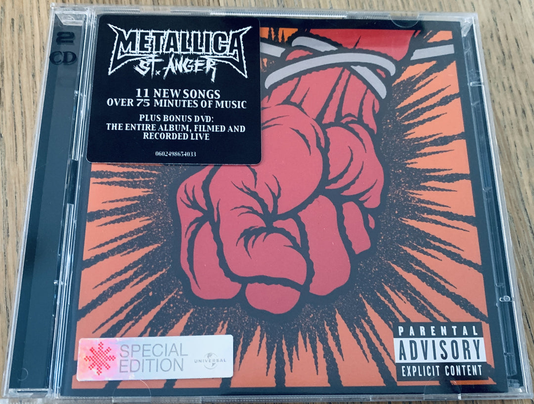 Metallica. St. Anger. 2003. Musikk-CD.