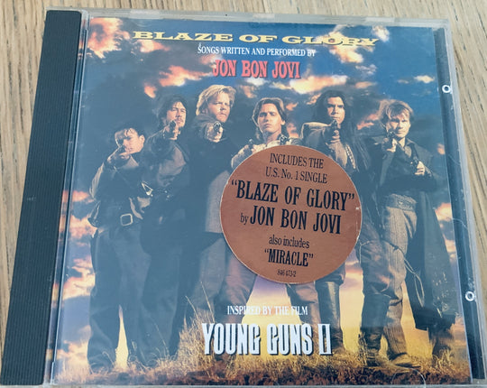 Jon Bon Jovi. Blaze of Glory. 1990. Musikk-CD.
