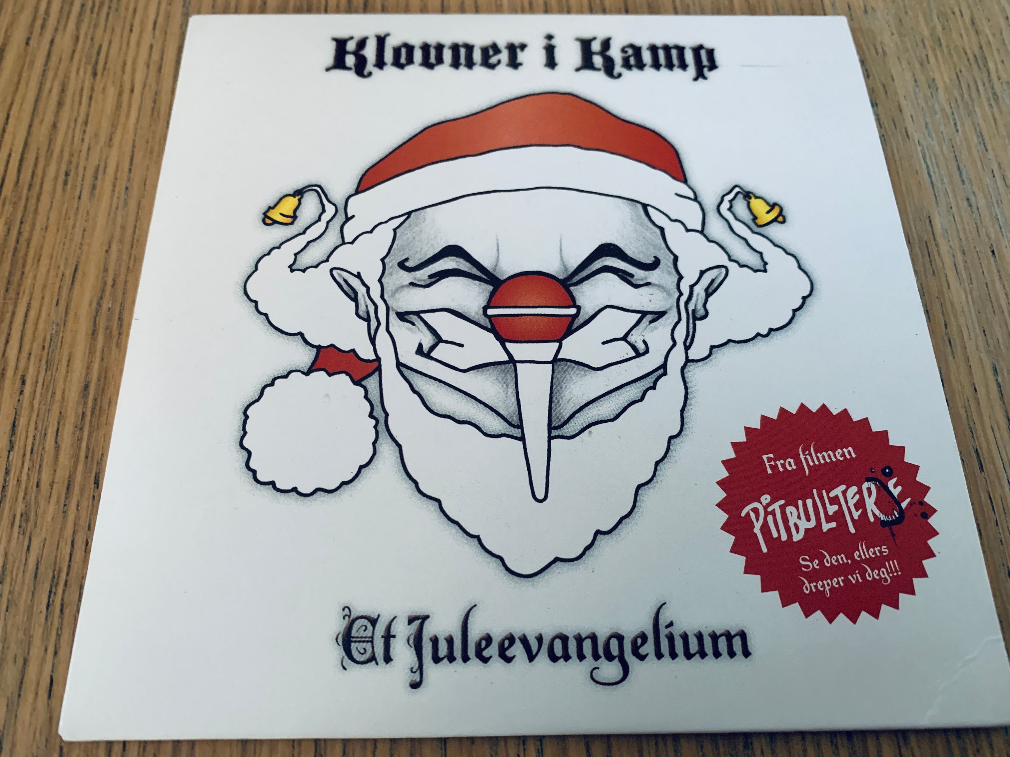 Klovner i Kamp. Et Juleevangelium. 2005. Musikk-CD.