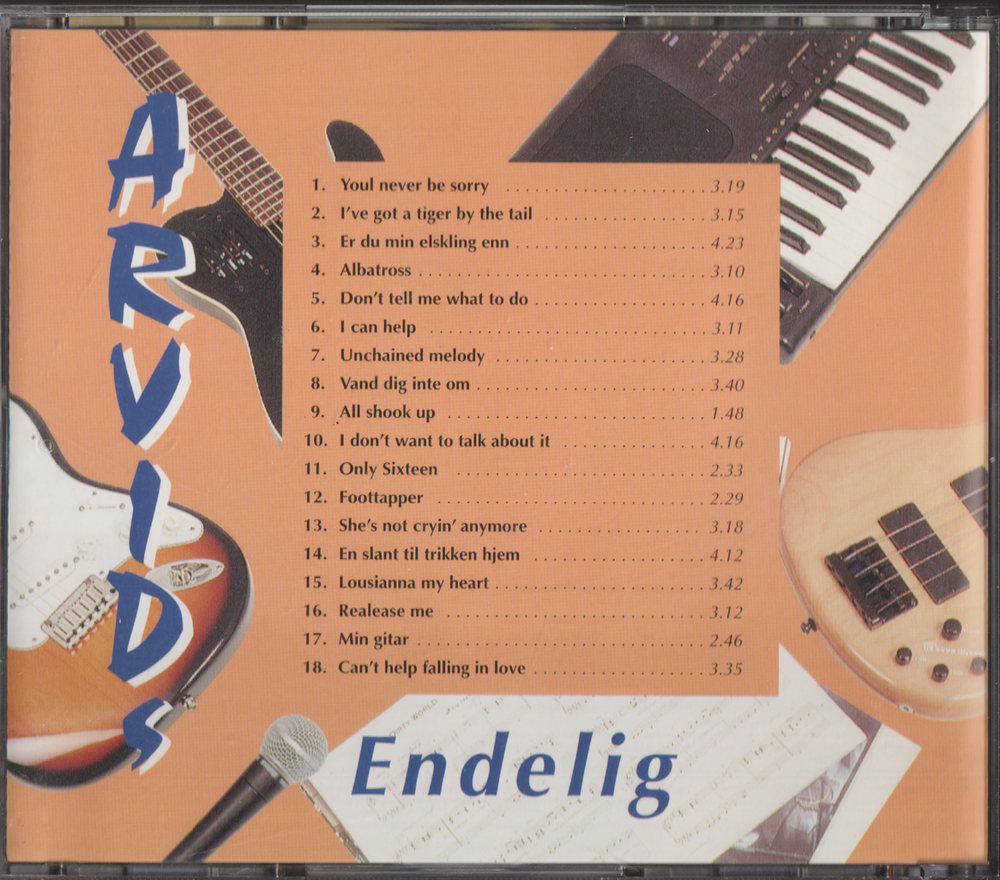 Arvids. 1992. Endelig. CD.