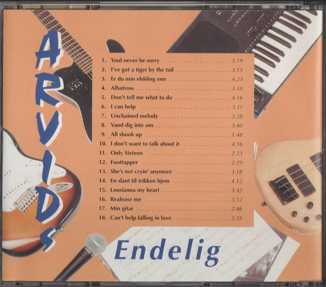 Arvids. 1992. Endelig. CD.