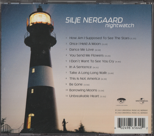 Silje Nergaard. 2003. Nightwatch. CD.