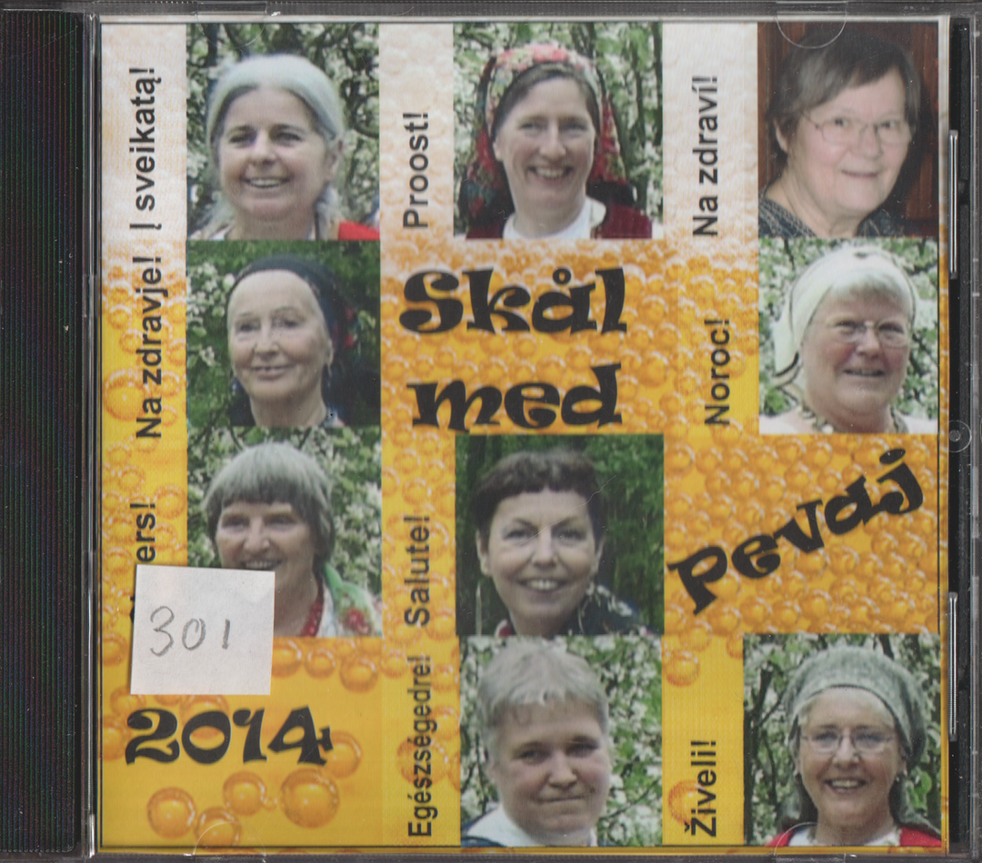 Skål med. 2014. Skål med – På tvers. CD.
