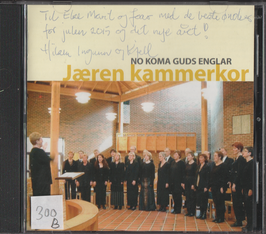 Jæren kammerkor. 2005. No koma Guds englar. CD.