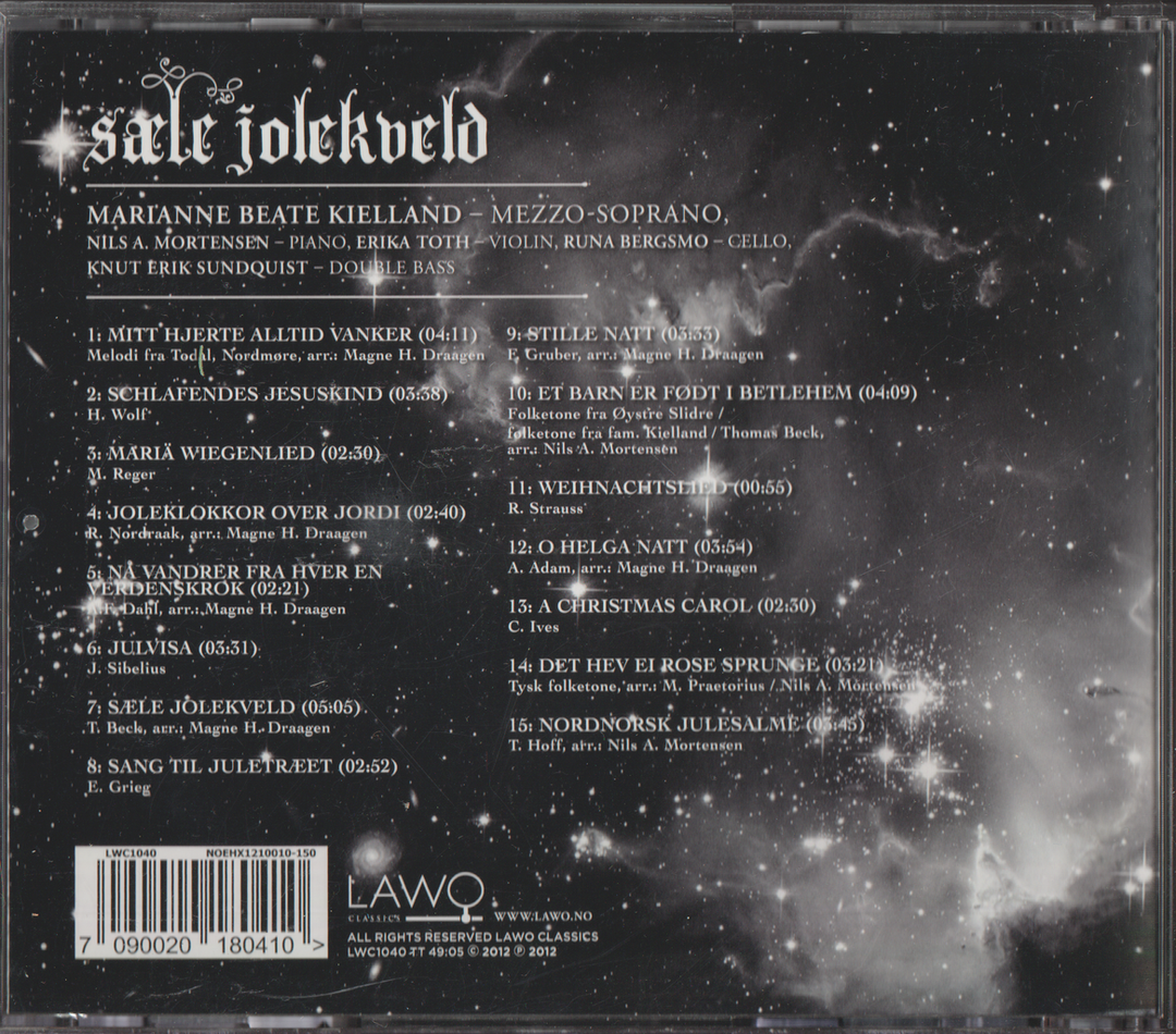 Marianne Beate Kielland, 2011, Sæle Jolekveld. CD.
