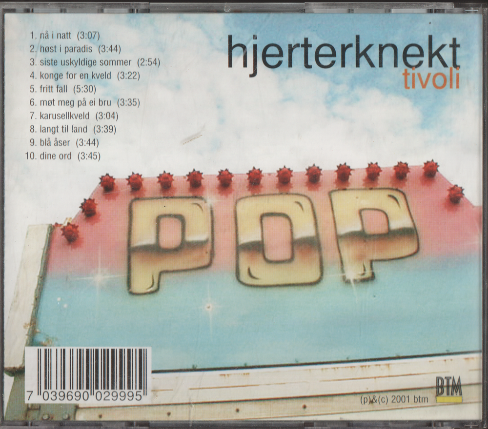 Hjerterknekt, 2001, Tivoli. CD.