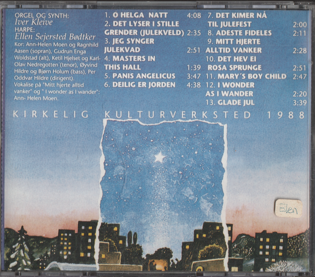 Roar Engelberg. 1995. Julefred – Pan Fløyte. CD.