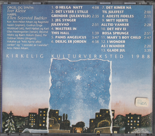 Roar Engelberg. 1995. Julefred – Pan Fløyte. CD.