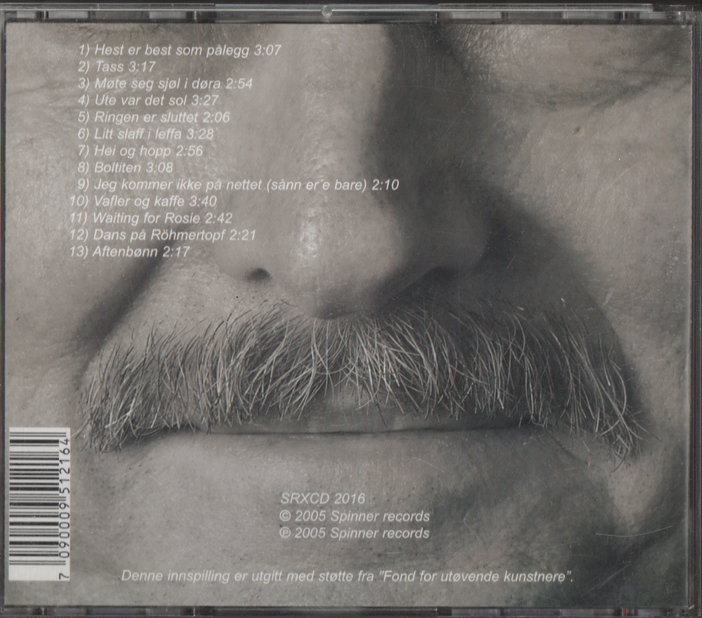 Øystein Sunde. 2002. Sånn er'e bare. CD.