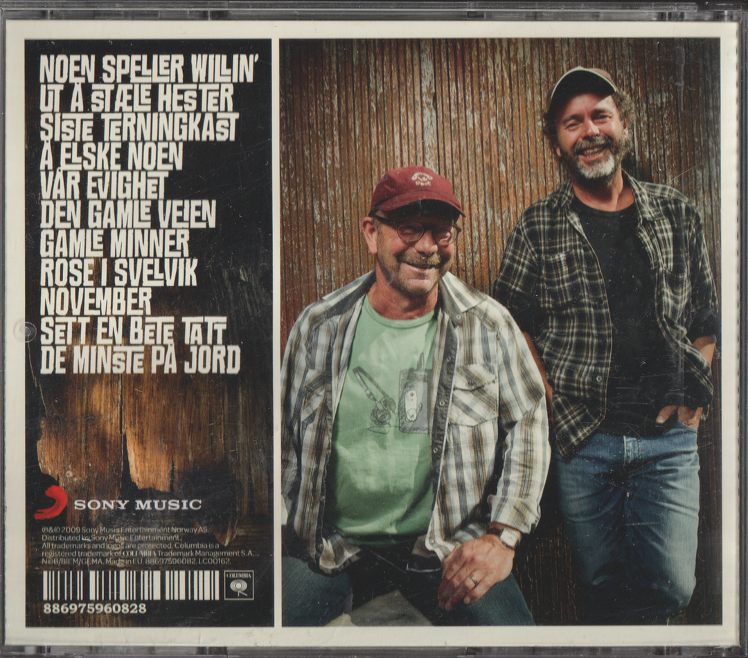 Jonas Fjeld & Henning Kvitnes. 2013. Den gamle veien. CD.