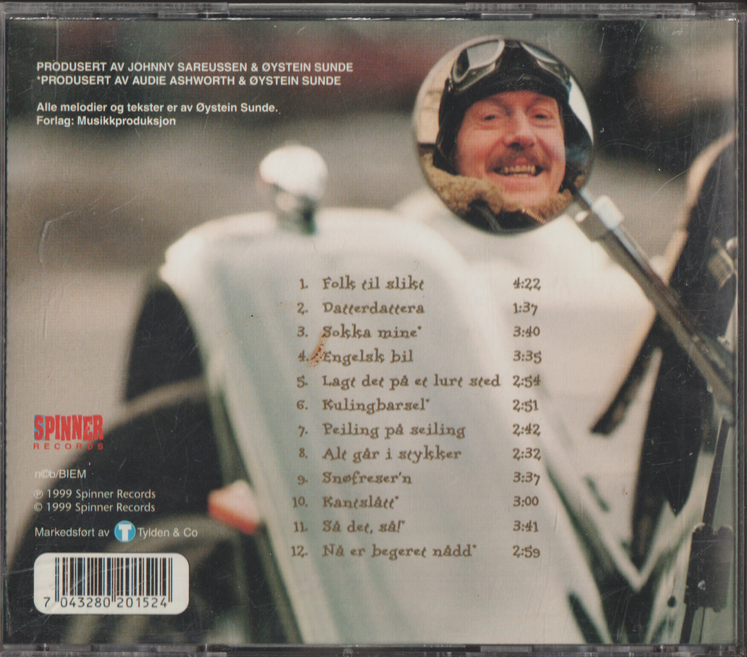 Øystein Sunde. 1988. Nå er begeret nådd. CD.