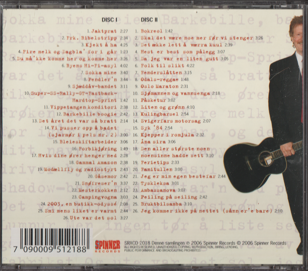 Øystein Sunde. 2010. Sundes verden (2CD). CD.
