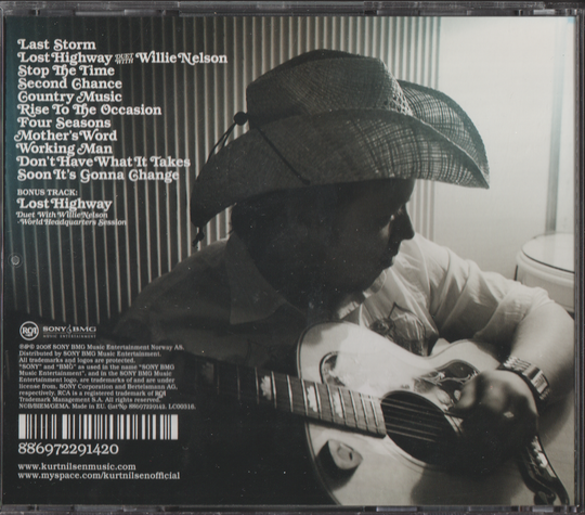 Kurt Nilsen. 2008. Rise To The Occasion. CD.