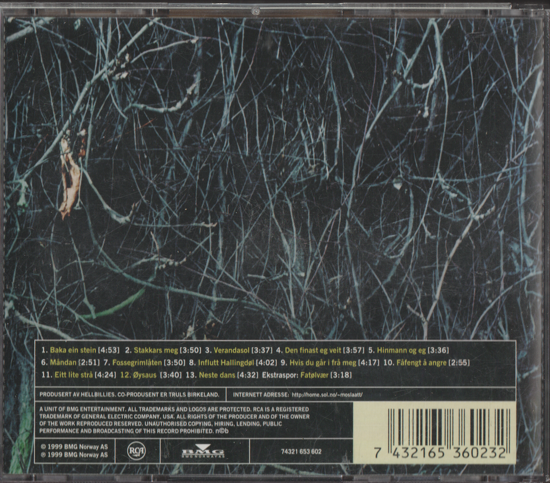 Hellbillies (1997) Sol Over Livet. CD.