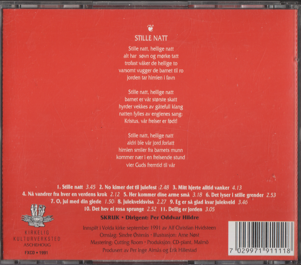 Skruk. 1997. Stille natt. CD.