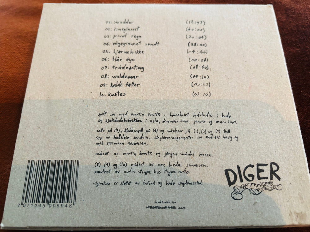 Krakesølv - Trådnøsting. CD.