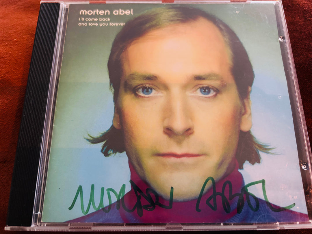 Morten Abel - I'll Come Back and Love You Forever. CD. Signert!