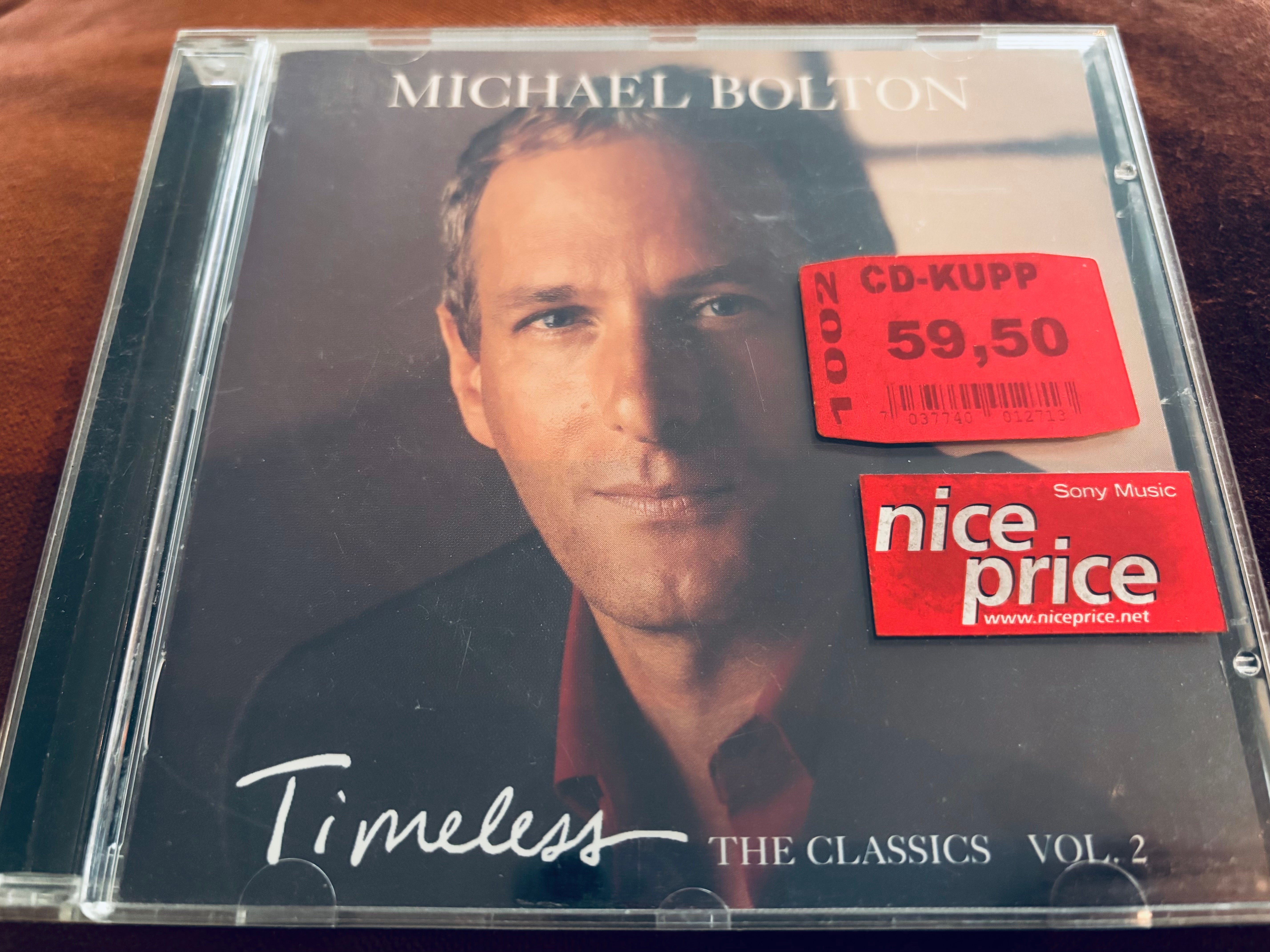 Michael Bolton - Timeless: The Classics Vol. 2. CD.