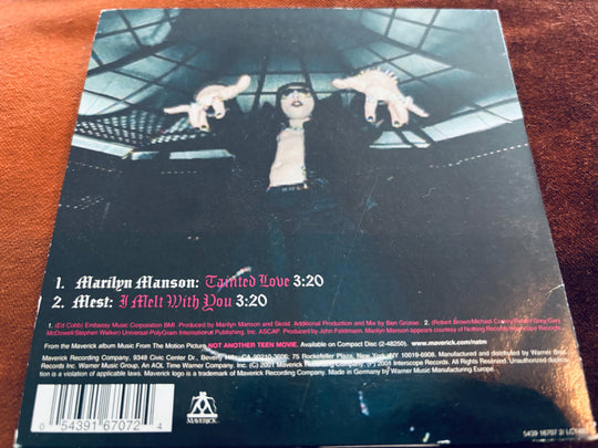 Marilyn Manson - Tainted Love (Not Another Teen Movie Soundtrack). CD.