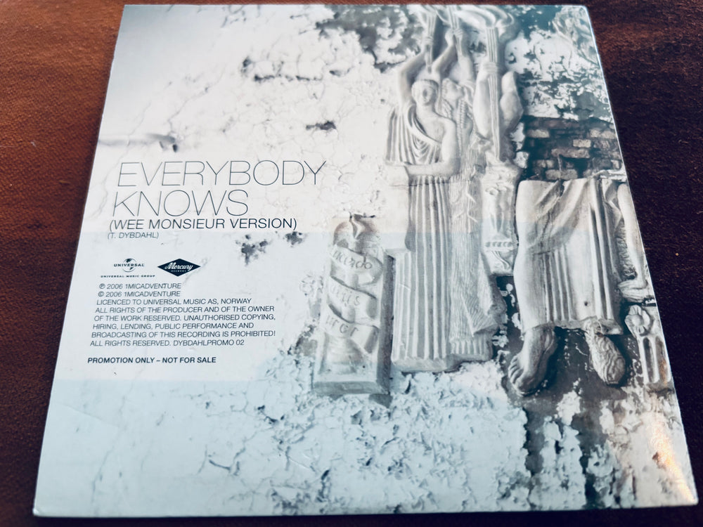 Thomas Dybdahl - Everybody Knows. CD.