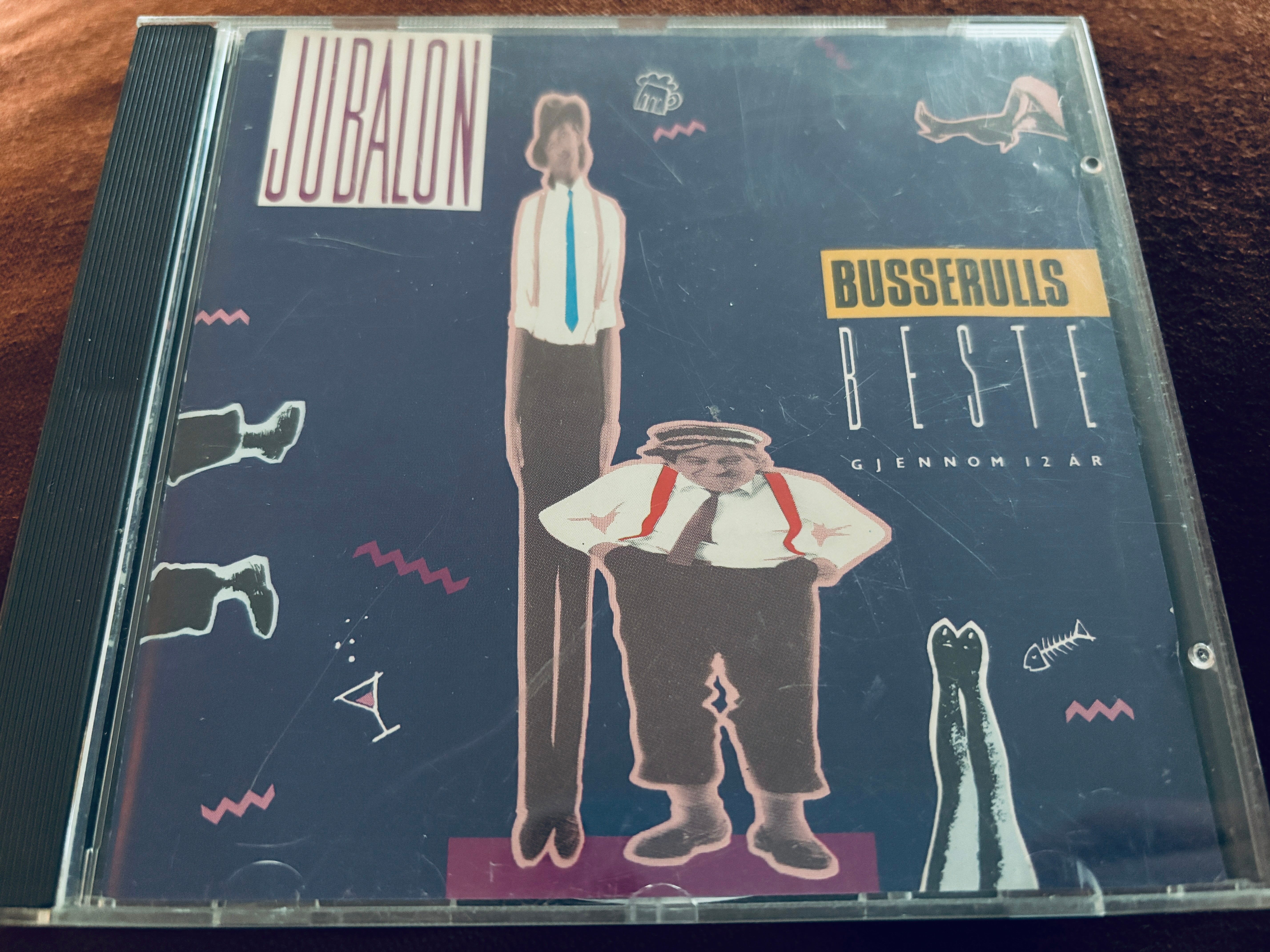 Busserulls - Jubalon: Busserulls Beste Gjennom 12 År. CD.