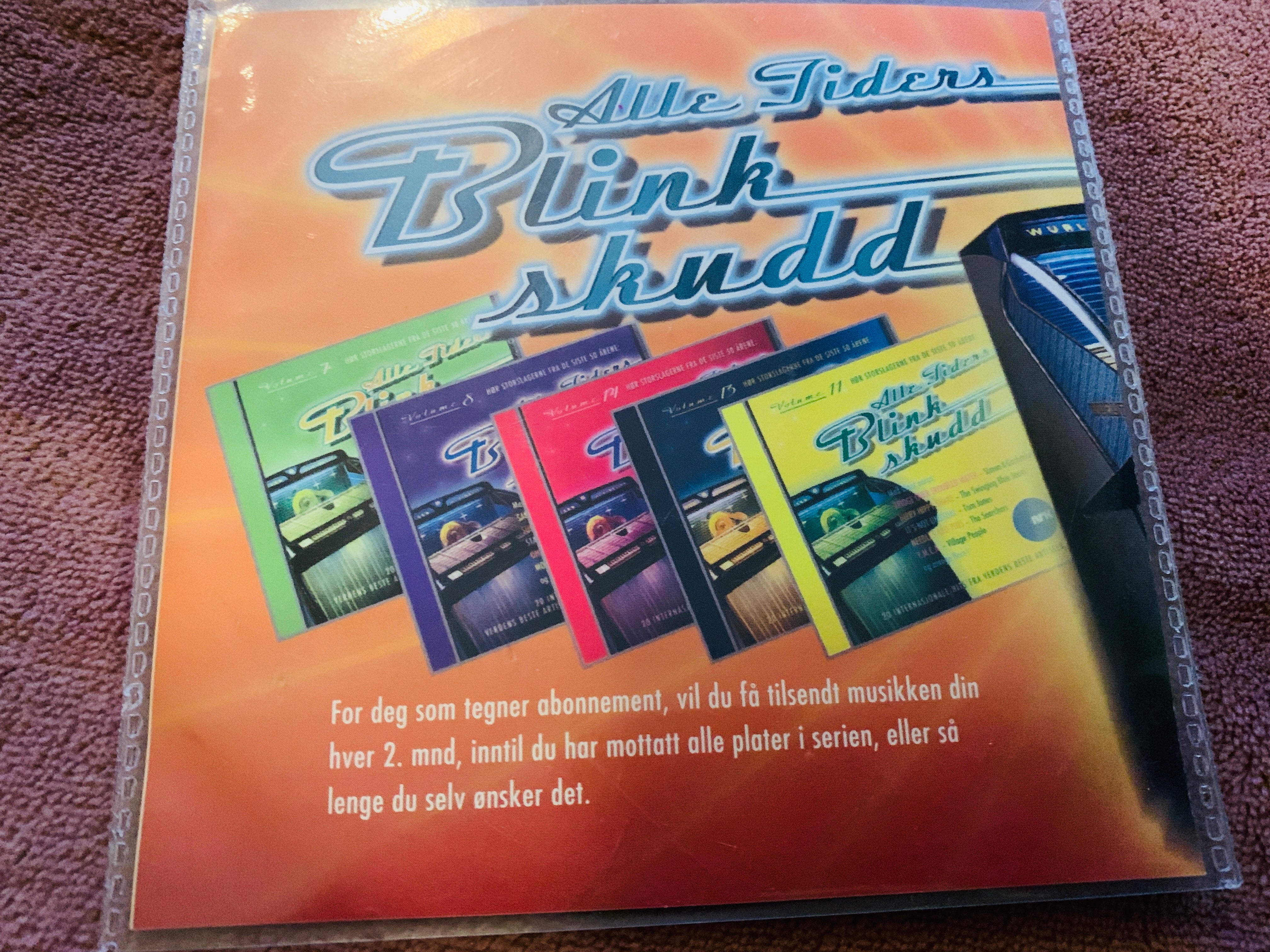 Alle Tiders Blinkskudd. CD.