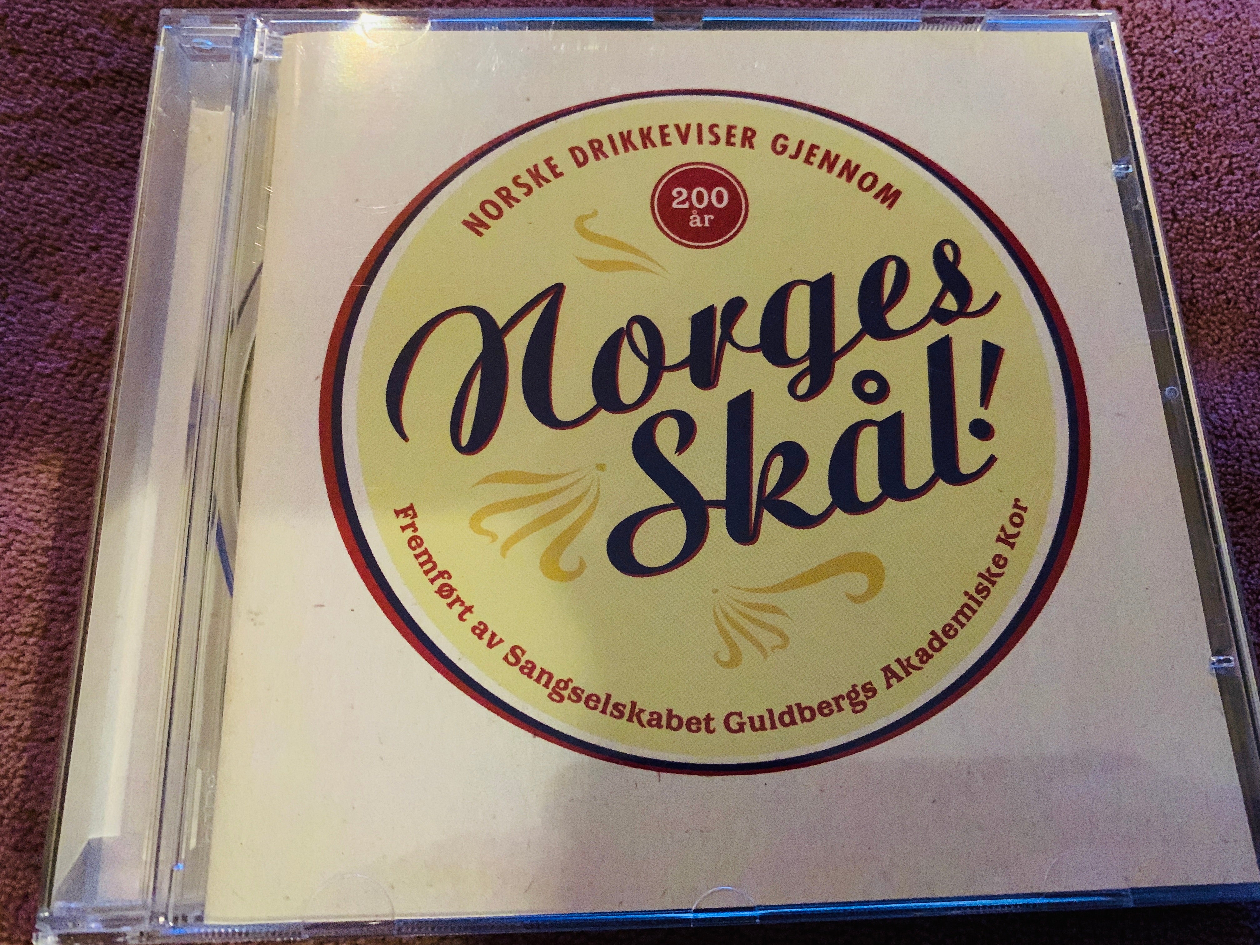 Norges Skål! Norske drikkeviser gjennom 200 år. CD.