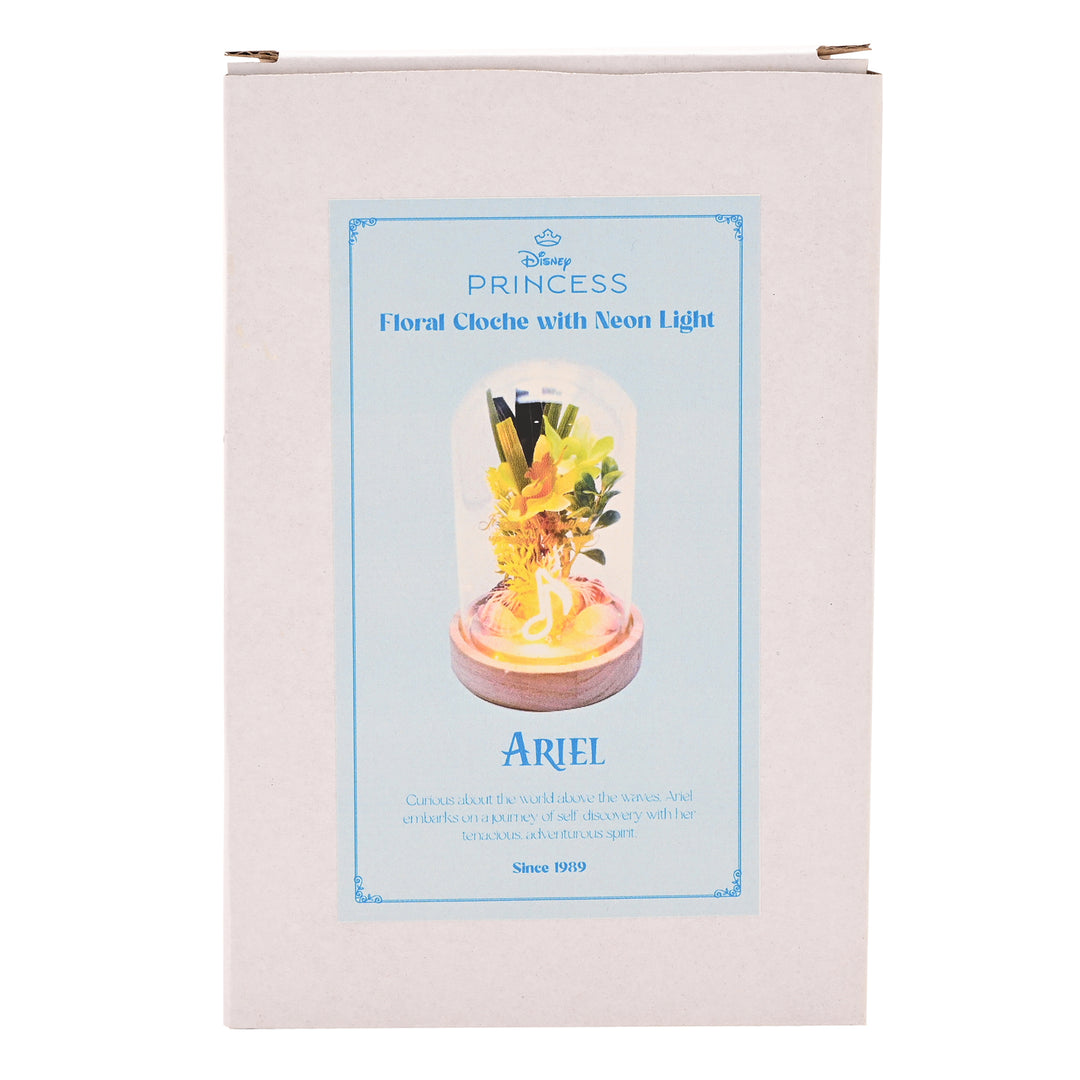 DISNEY PRINCESS - Ariel - Floral Cloche with a Neon Light