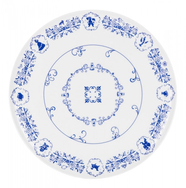 DISNEY - BEAUTY & THE BEAST - Round Cake Dish 'Porcelain'