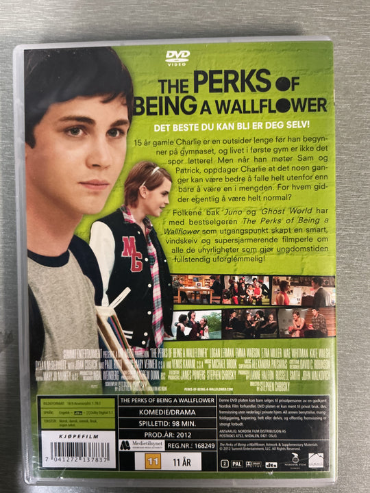 The Perks of Being a Wallflower. 2012. DVD.