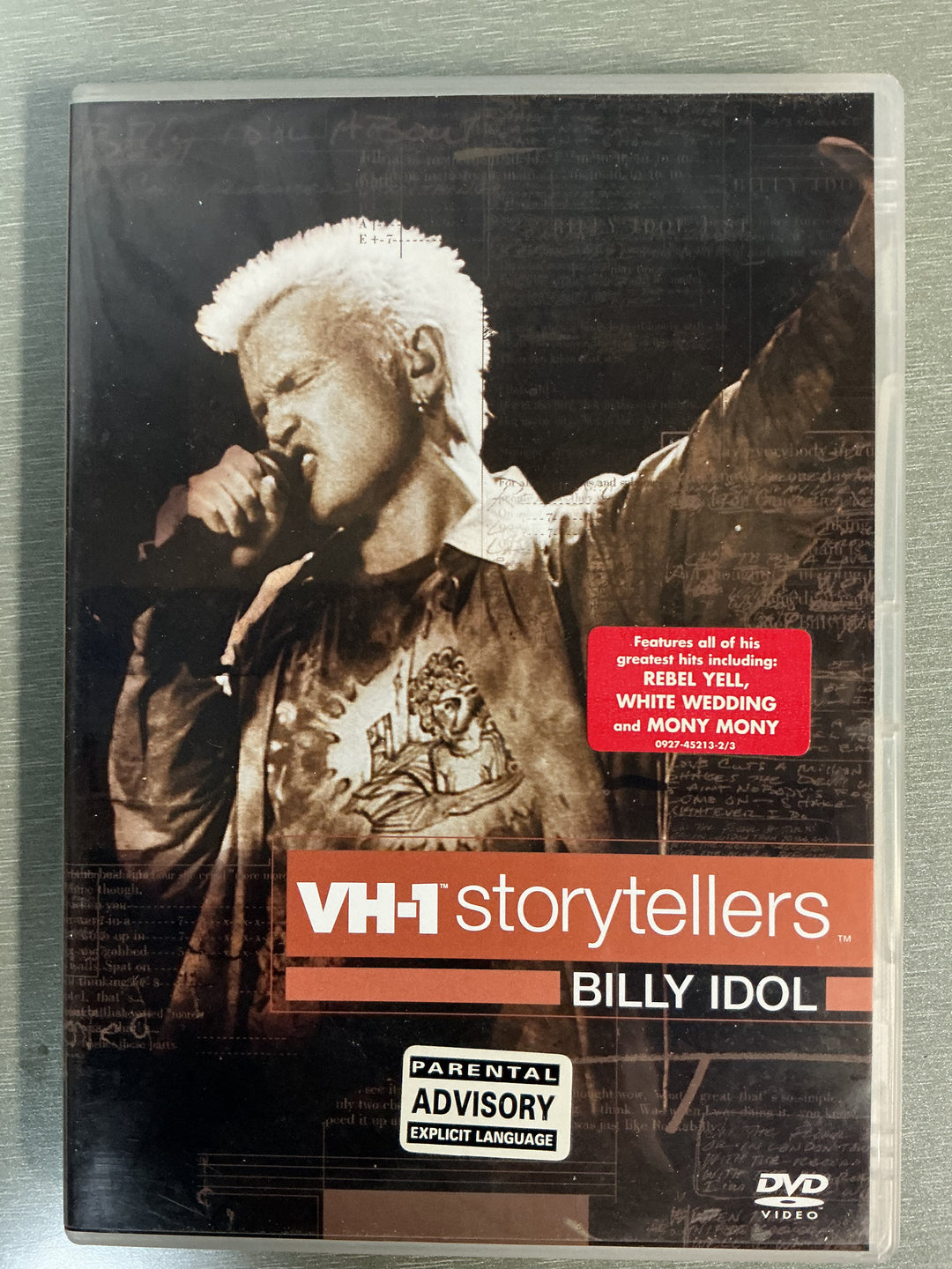 VH1 Storytellers: Billy Idol. DVD.