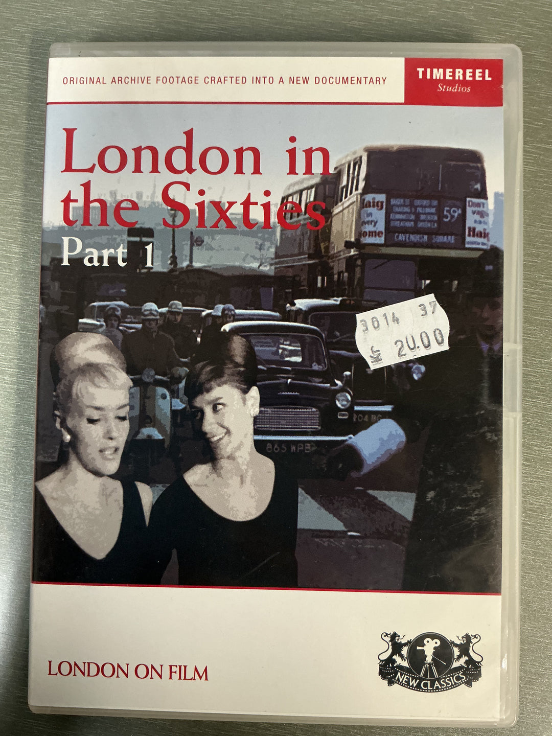 London in the Sixties - Part 1. DVD.