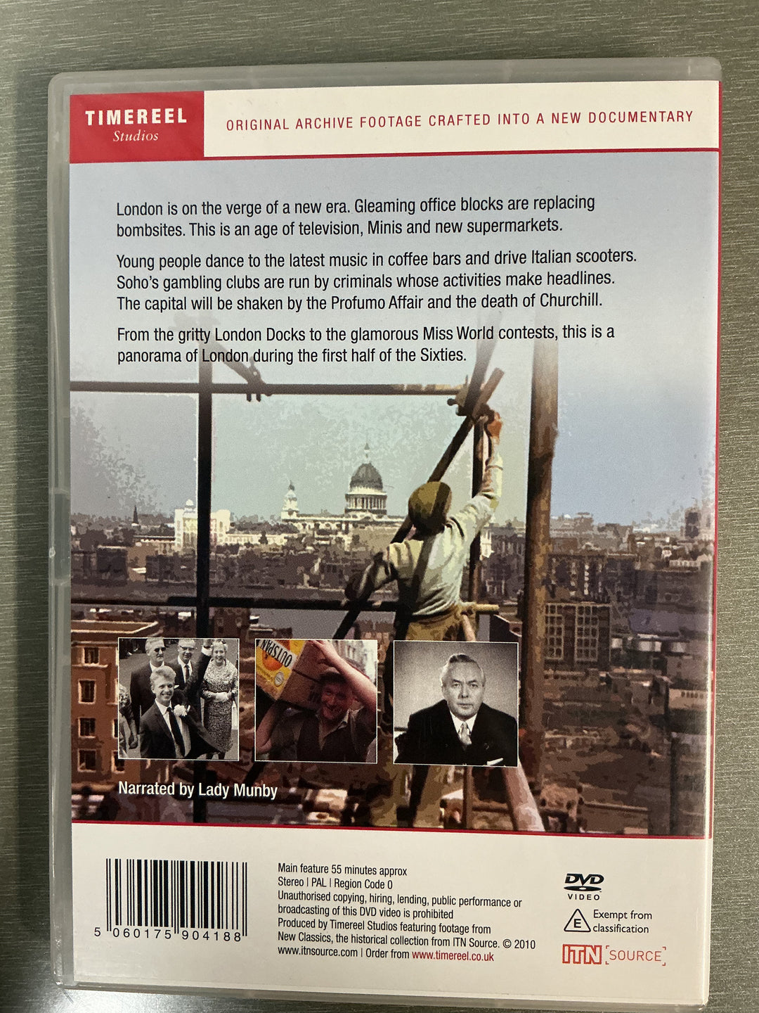 London in the Sixties - Part 1. DVD.