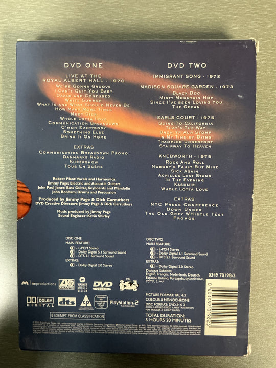 Led Zeppelin (DVD set). DVD.