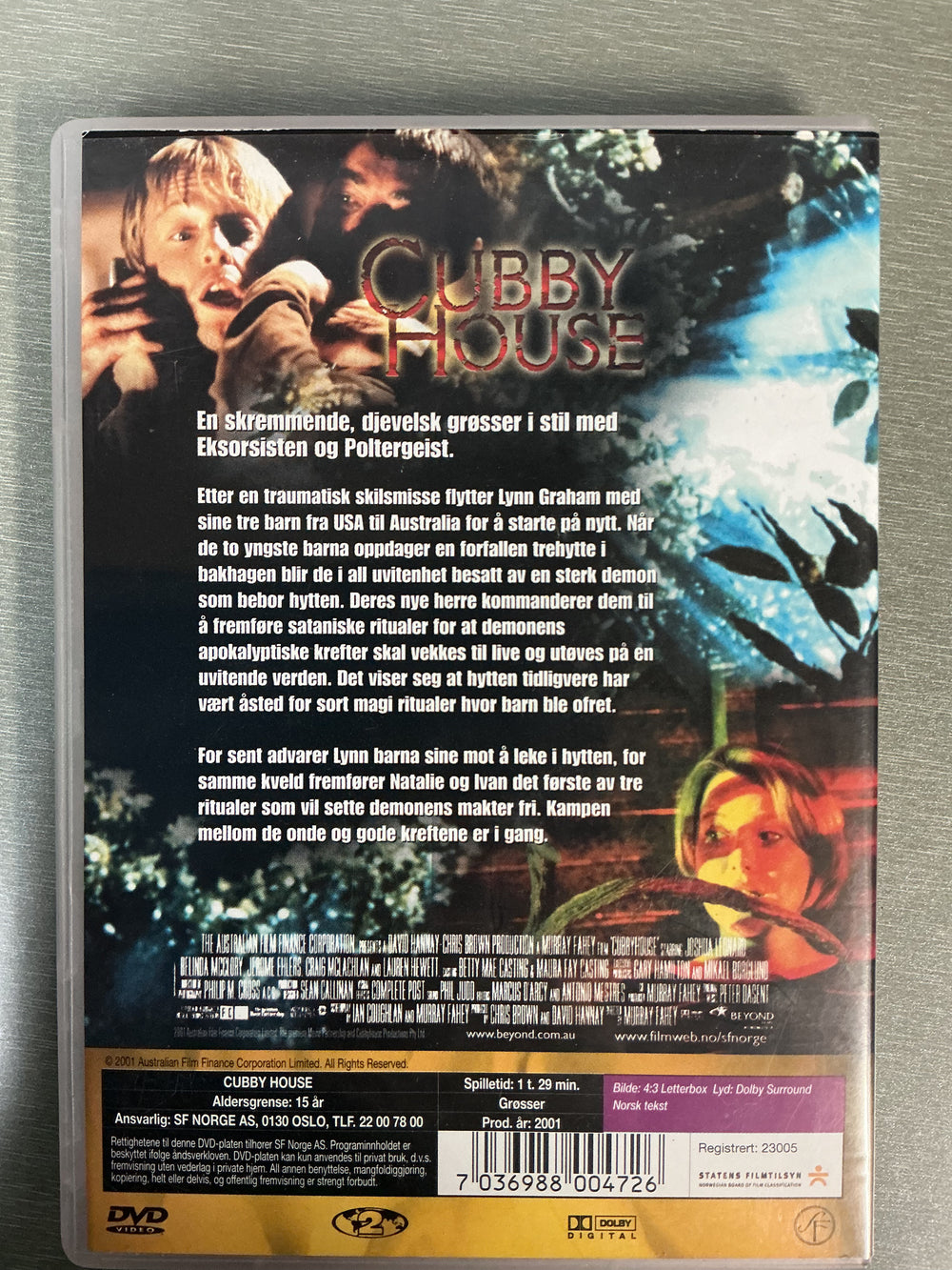 Cubbyhouse. 2001. DVD.