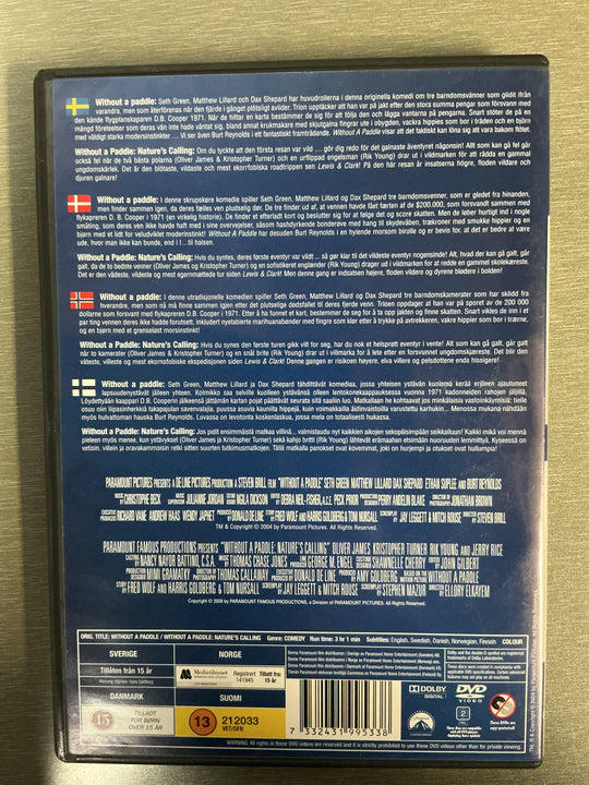 Without a Paddle / Without a Paddle: Nature’s Calling. 2004. DVD.