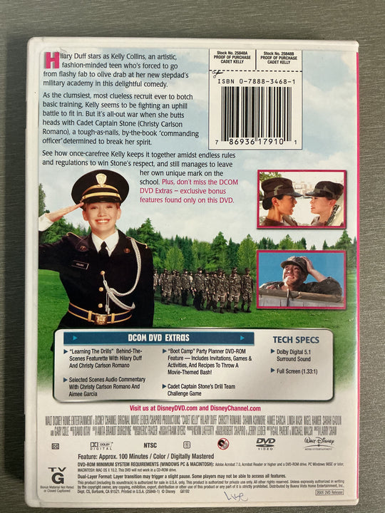 Cadet Kelly (2002). DVD.