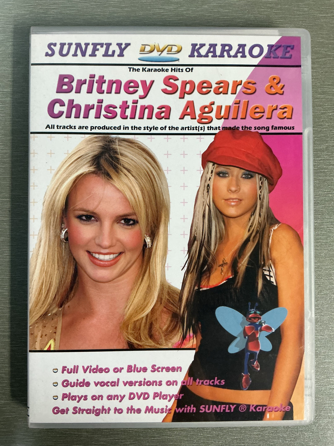 Sunfly Karaoke: Britney Spears & Christina Aguilera. DVD.
