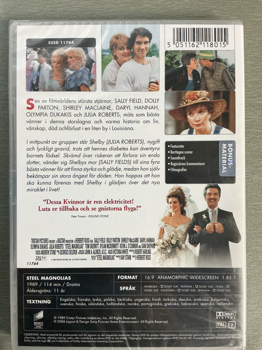 Blomster av stål (Steel Magnolias). 1989. DVD.