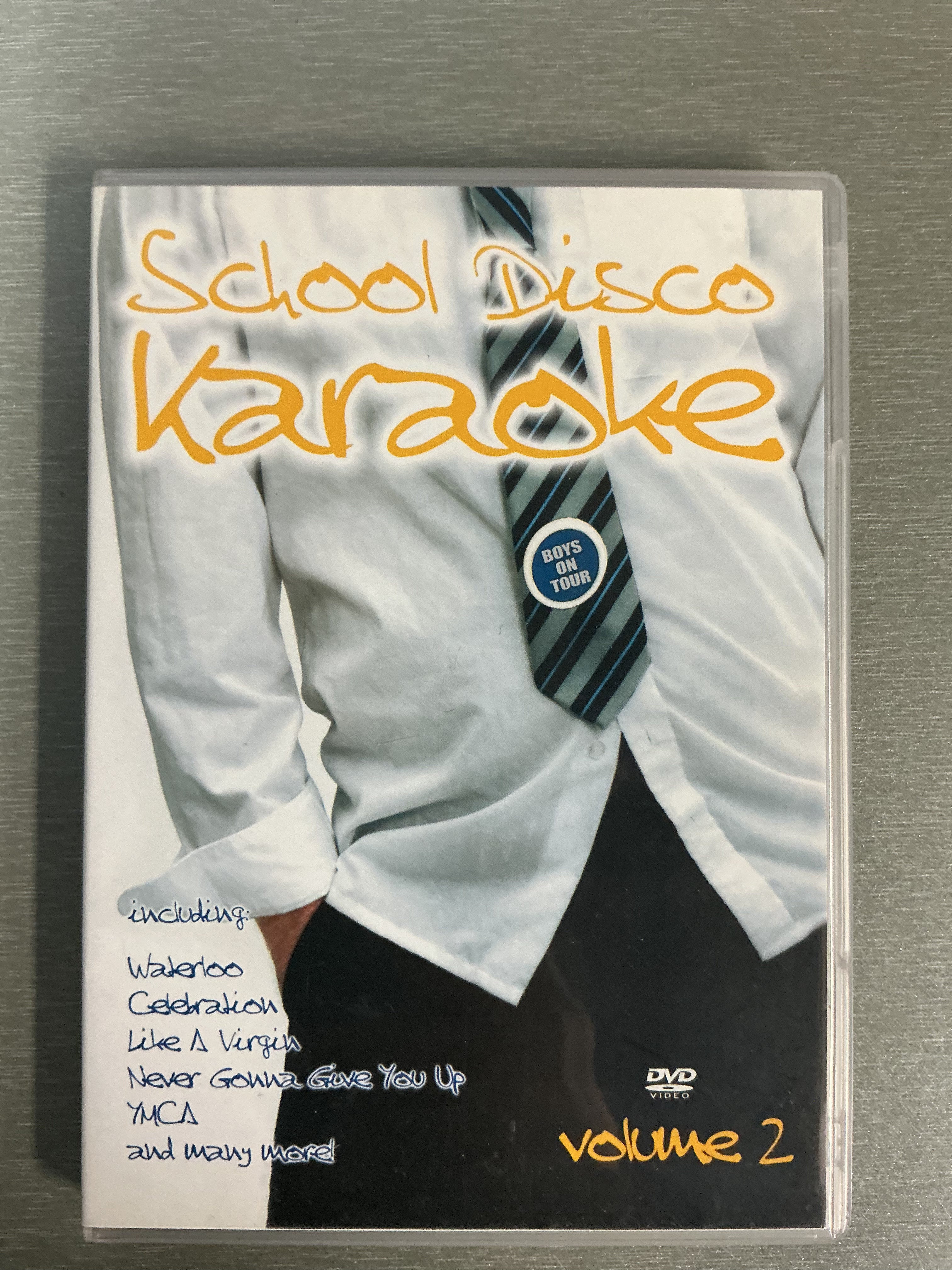 School Disco Karaoke: Volume 2. DVD.