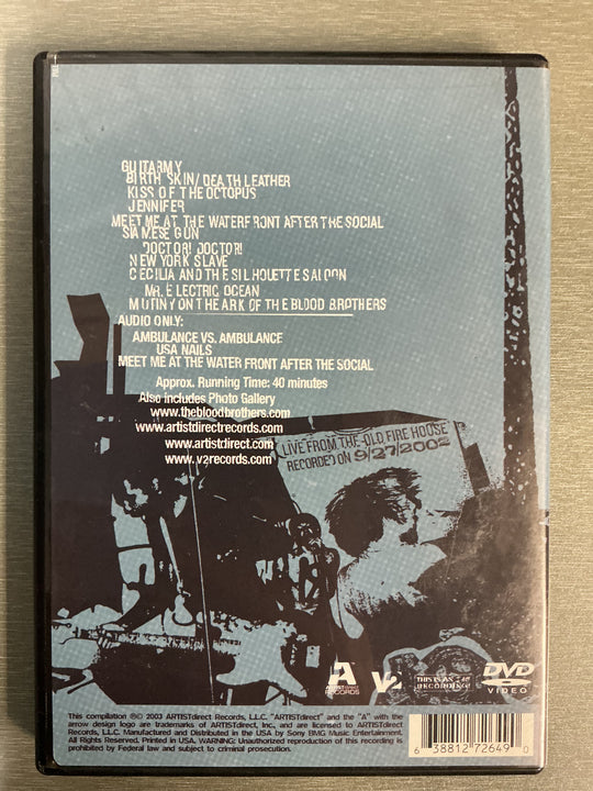 Junglerulez Live: The Blood Brothers. DVD.