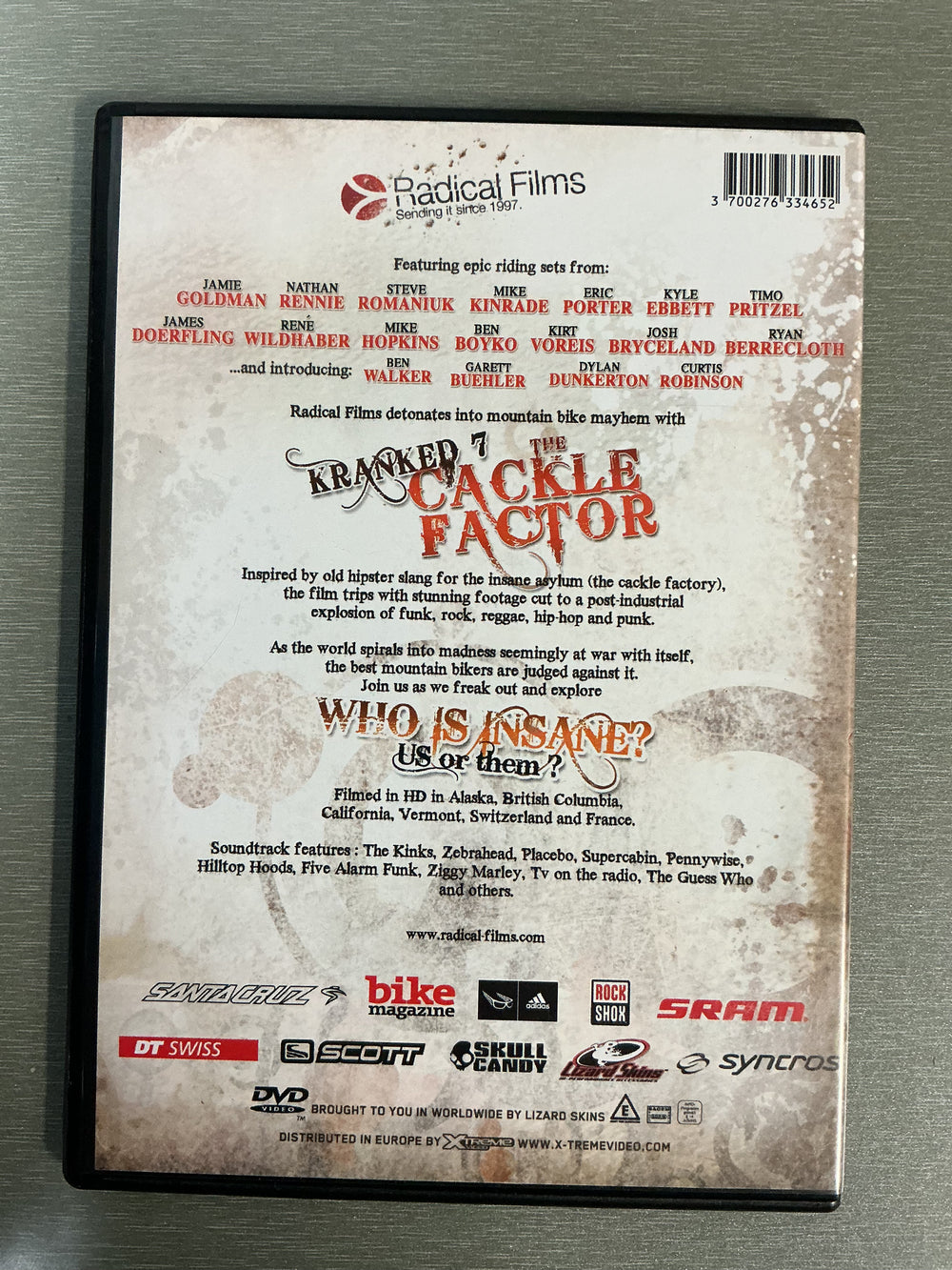 Kranked 7: The Cackle Factor, 2008. DVD.