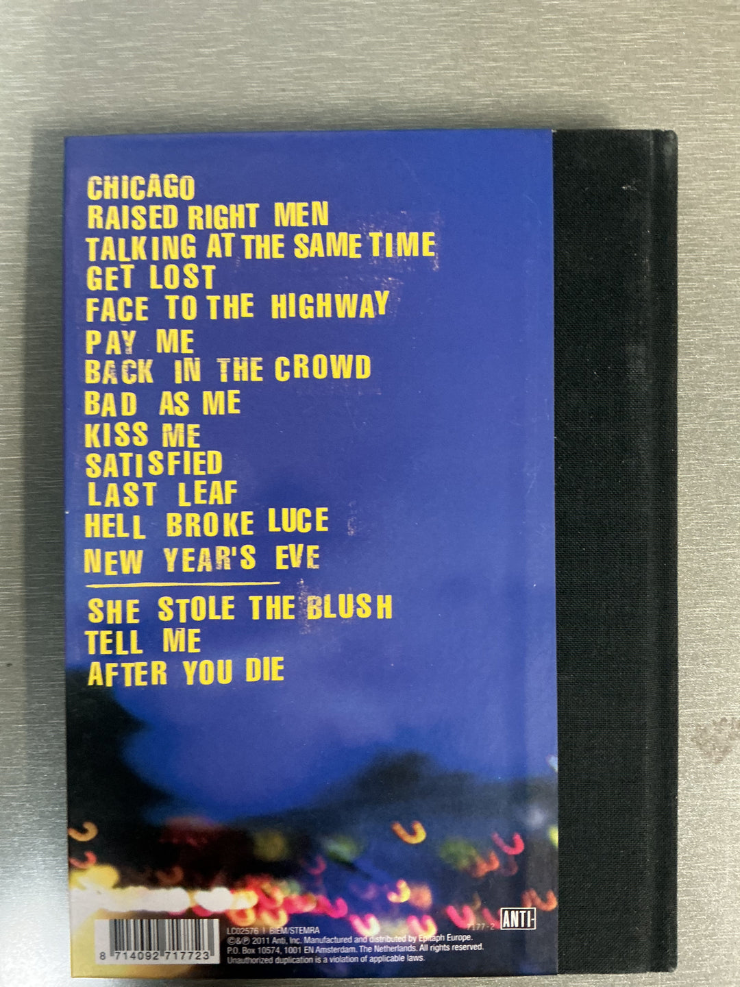 Tom Waits: Bad as Me, 2011. CD/DVD.
