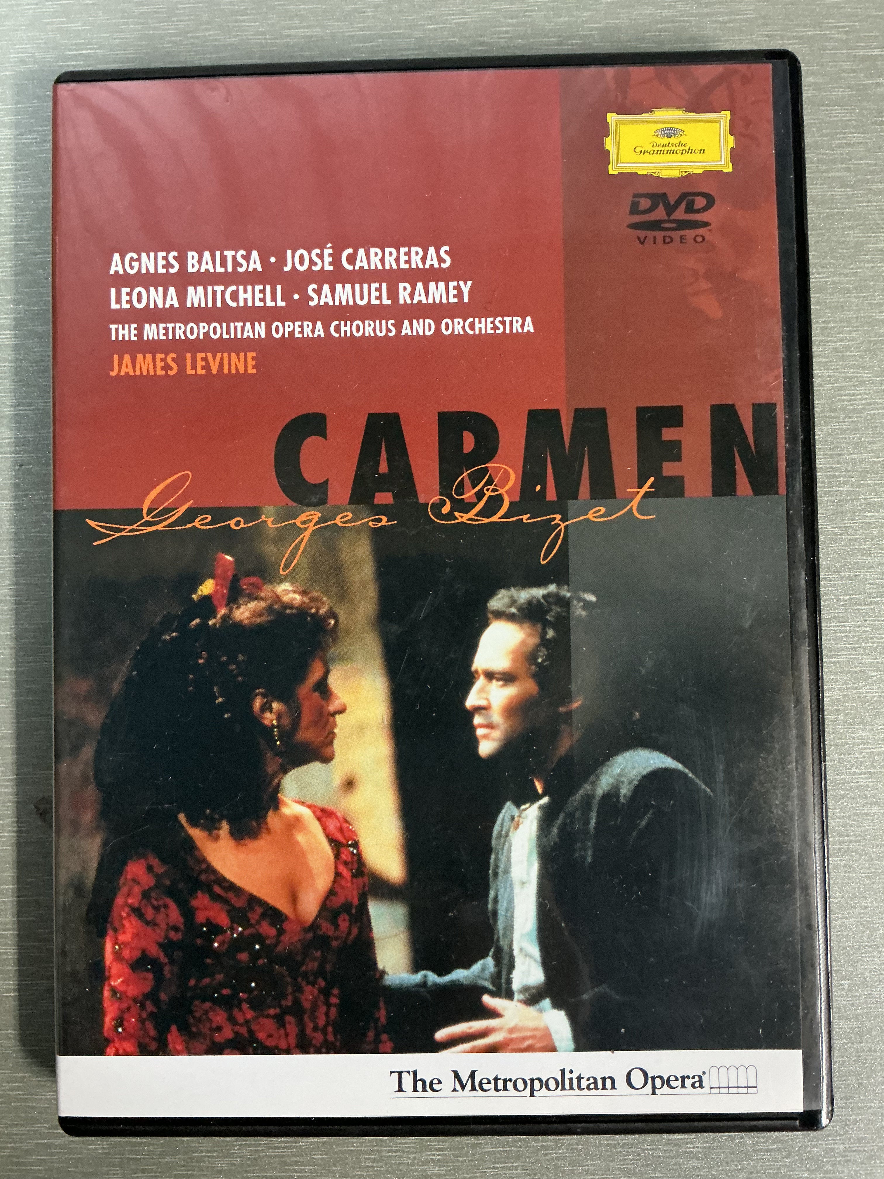 Carmen (Georges Bizet), 1987. DVD.