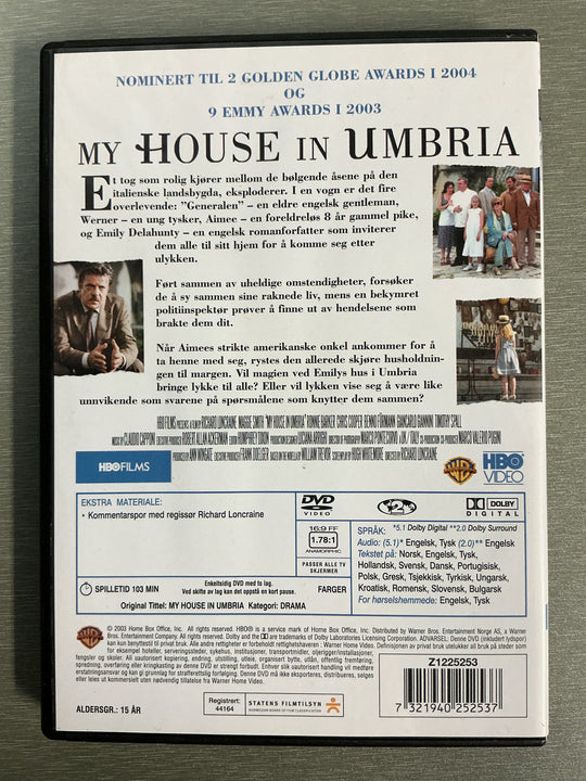My House in Umbria. 2003. DVD.