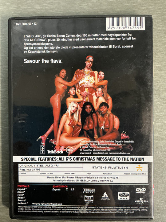 Ali G, Aiii. DVD.