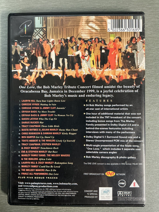 One Love: The Bob Marley All-Star Tribute. DVD.