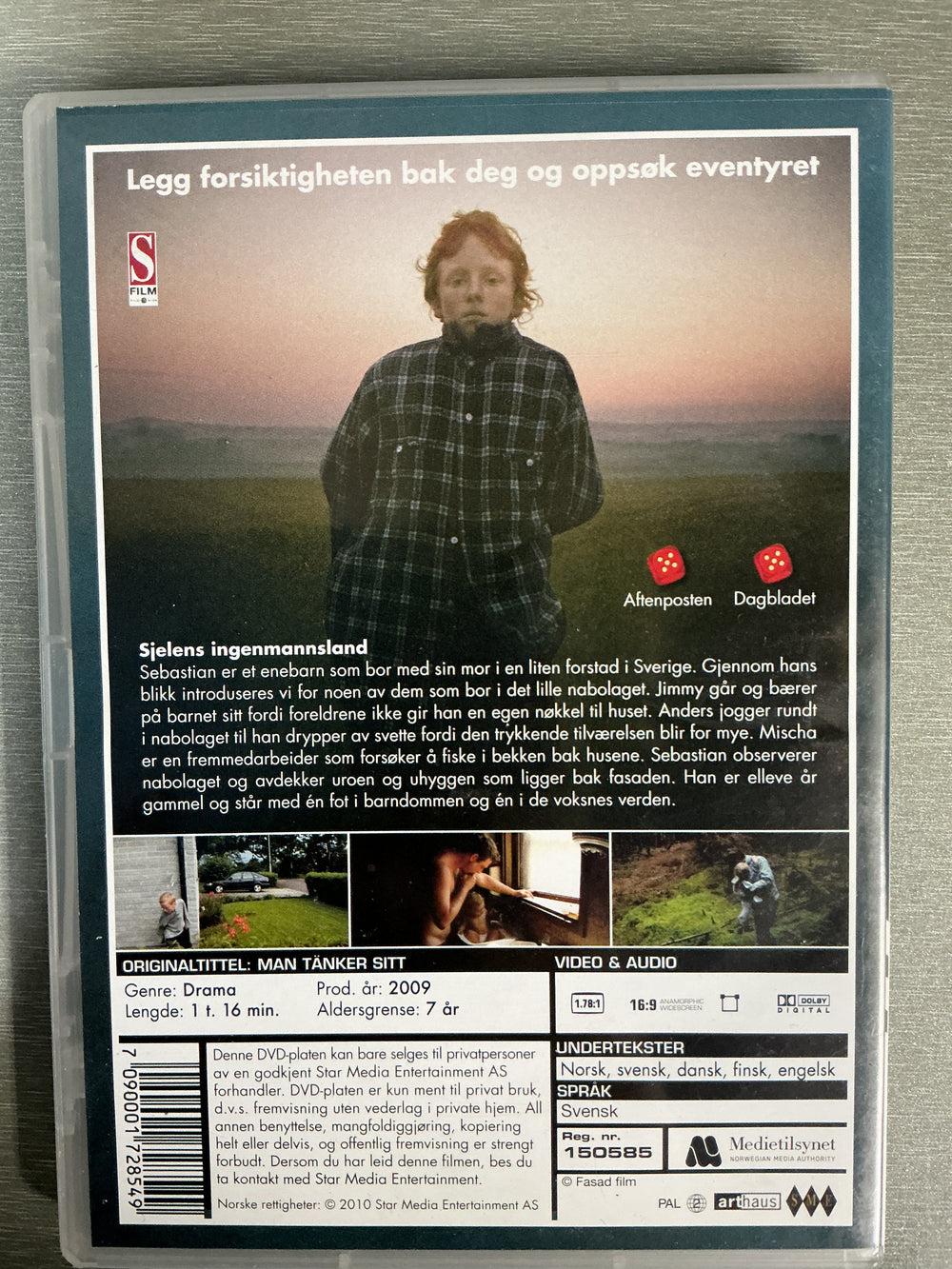 Man tenker sitt (2009). DVD.