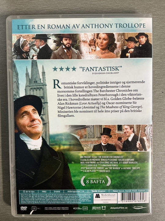 The Barchester Chronicles. DVD.