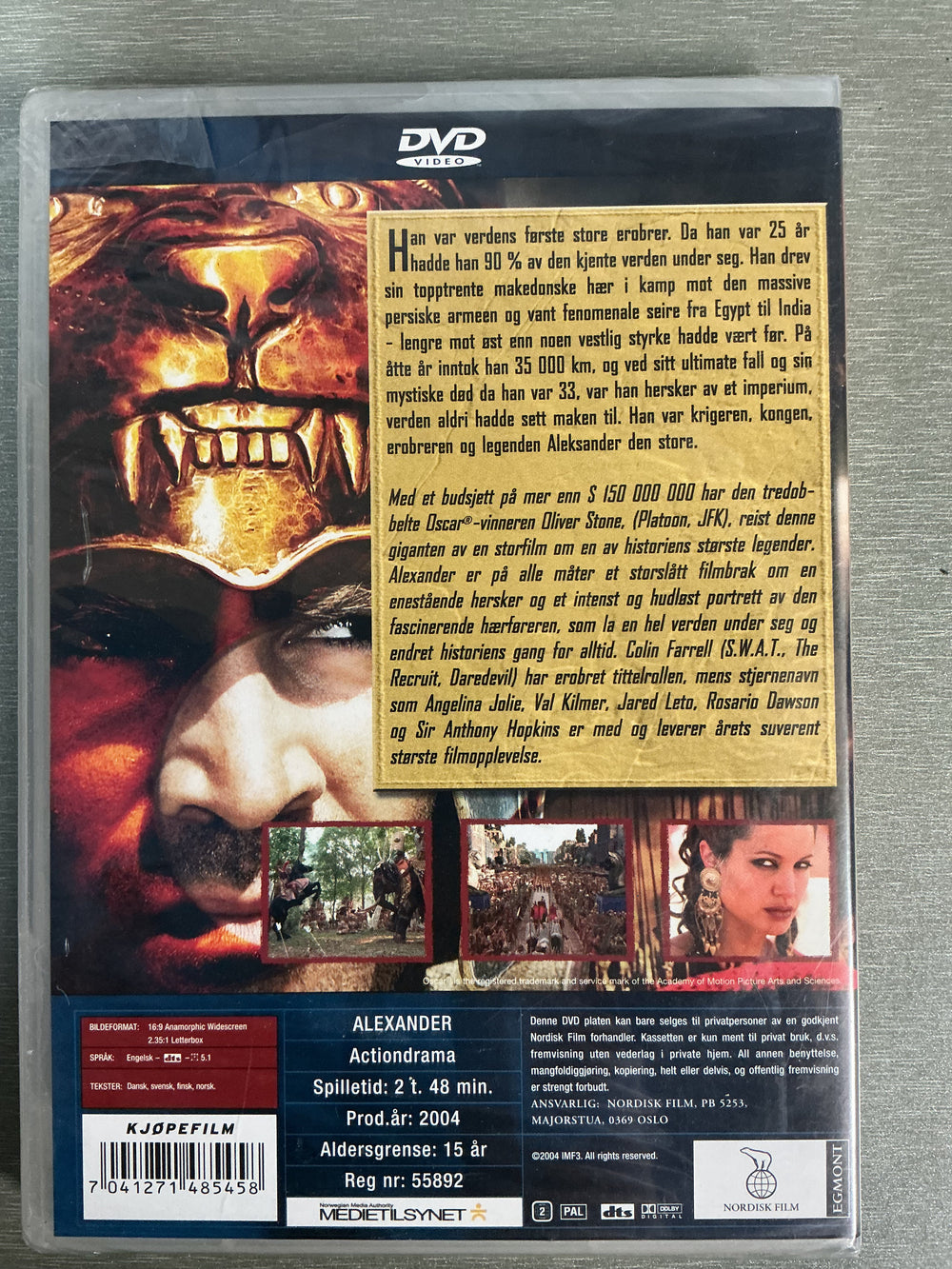 Alexander. 2004. DVD.